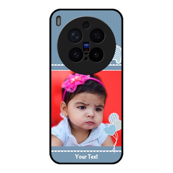 Vivo X300 Pro 5G Custom Glass Phone Case - With Kids Pattern Design