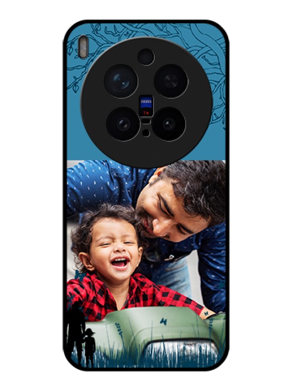 Custom Vivo X300 Pro 5G Custom Glass Phone Case - Best Dad Design