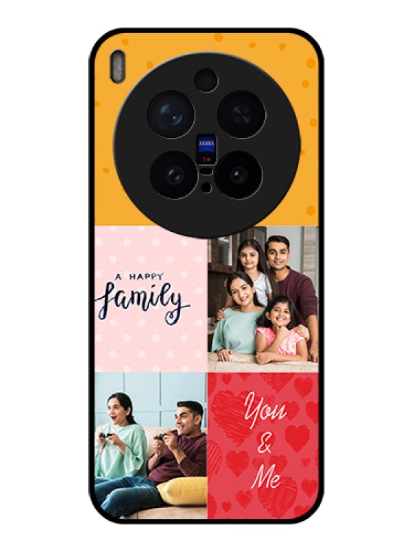 Custom Vivo X300 Pro 5G Custom Glass Phone Case - Images With Quotes Design