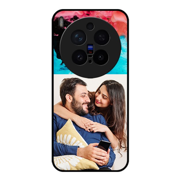 Vivo X300 Pro 5G Custom Glass Phone Case - Quote With Acrylic Painting Design Vivo X300 Pro 5G Custom Glass Phone Case - Quote With Acrylic Painting Design