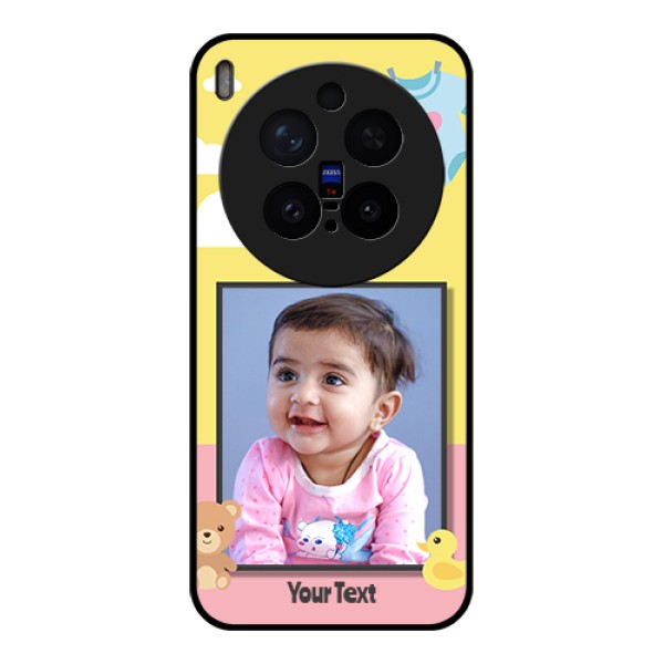 Vivo X300 Pro 5G Custom Glass Phone Case - Kids 2 Color Design