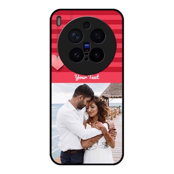 Vivo X300 Pro 5G Custom Glass Phone Case - Valentines Day Design