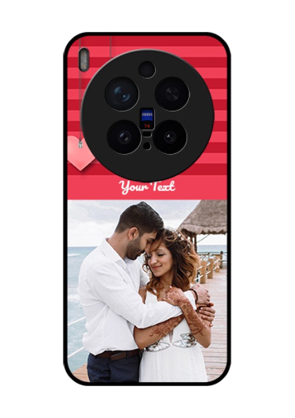 Vivo X300 Pro 5G Custom Glass Phone Case - Valentines Day Design
