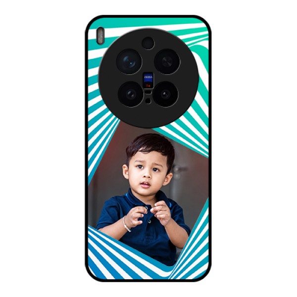 Vivo X300 Pro 5G Custom Glass Phone Case - Abstract Spiral Design