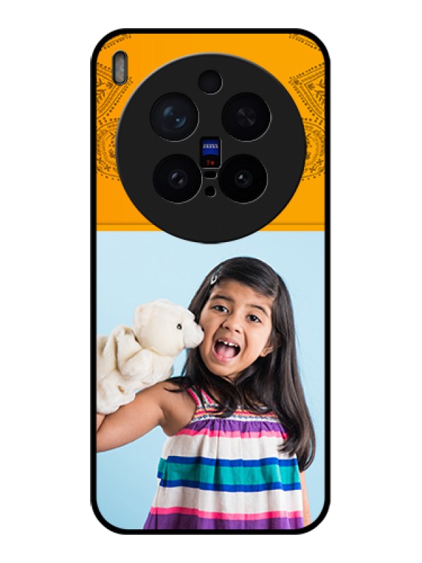 Custom Vivo X300 Pro 5G Custom Glass Phone Case - Photo Wedding Design