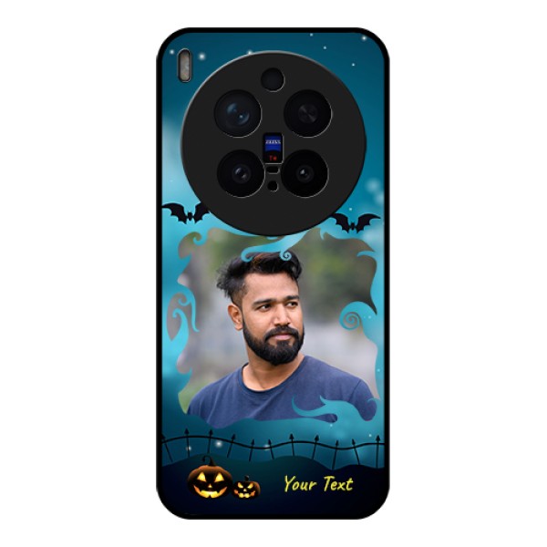 Vivo X300 Pro 5G Custom Glass Phone Case - Halloween Frame Design
