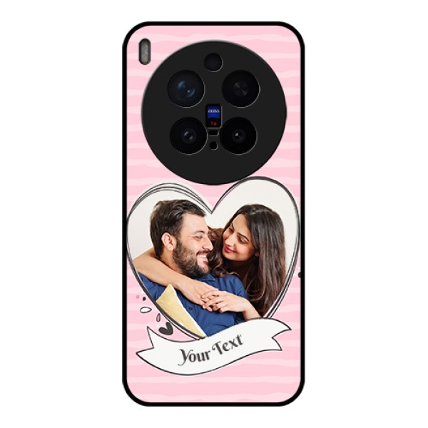 Vivo X300 Pro 5G Custom Glass Phone Case - Vintage Heart Design
