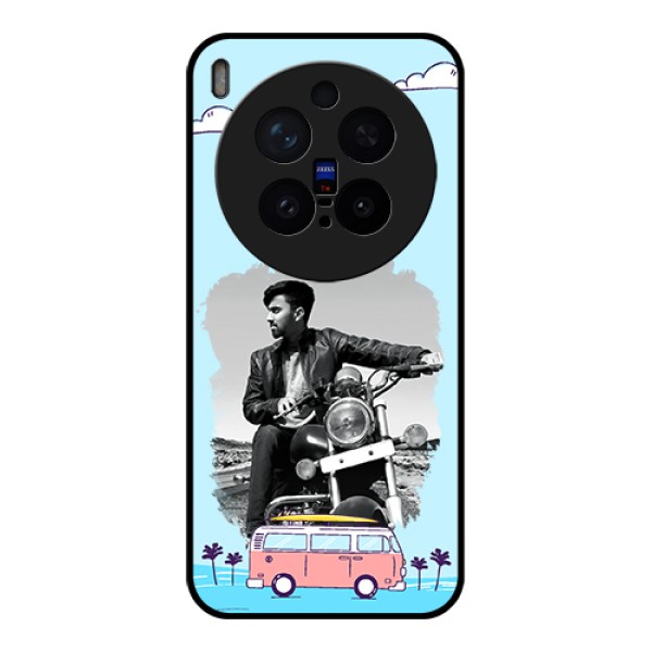 Vivo X300 Pro 5G Custom Glass Phone Case - Travel & Adventure Design