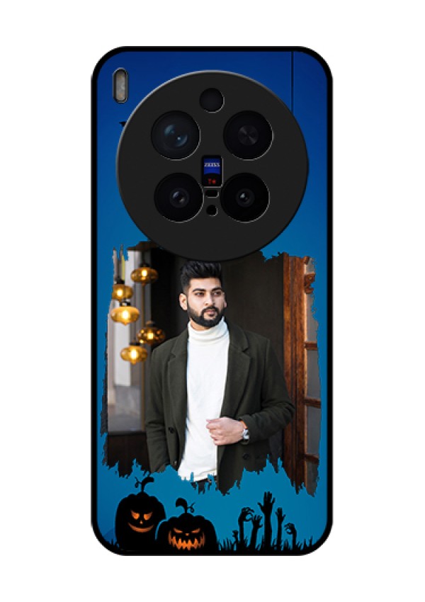Vivo X300 Pro 5G Custom Glass Phone Case - With Pro Halloween Design