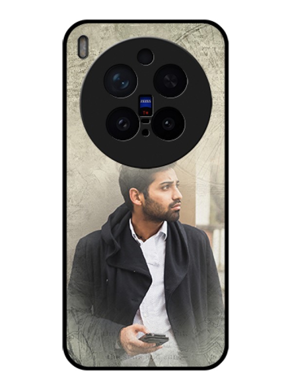 Custom Vivo X300 Pro 5G Custom Glass Phone Case - With Vintage Design