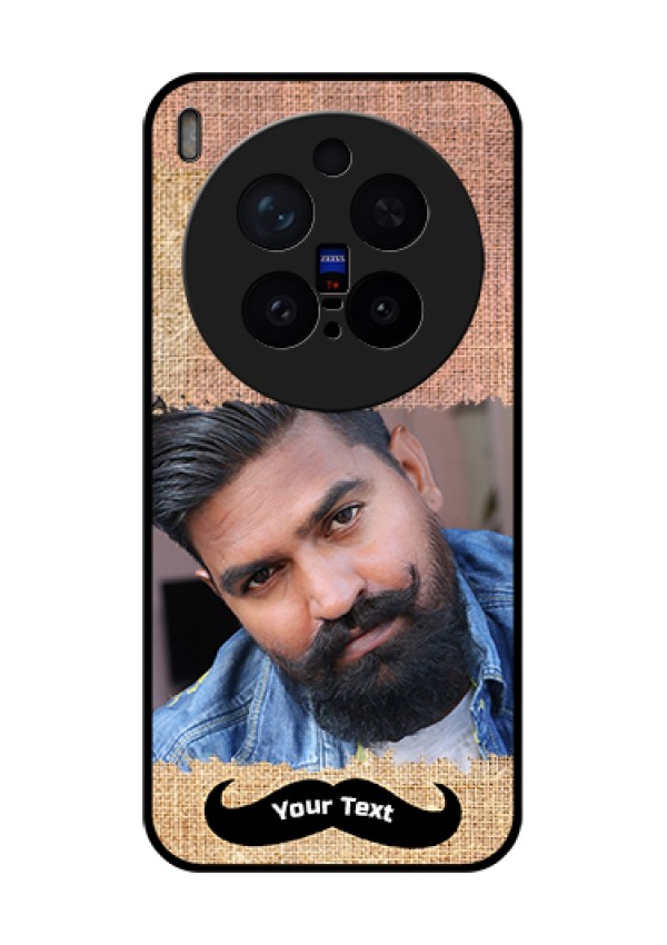 Vivo X300 Pro 5G Custom Glass Phone Case - With Texture Design