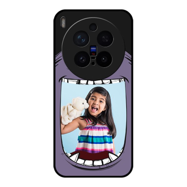 Vivo X300 Pro 5G Custom Glass Phone Case - Angry Monster Design