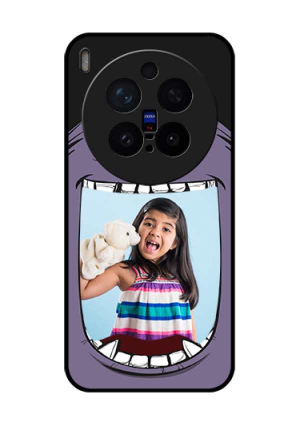 Vivo X300 Pro 5G Custom Glass Phone Case - Angry Monster Design