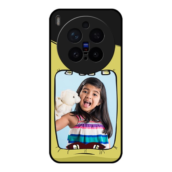 Vivo X300 Pro 5G Custom Glass Phone Case - Cartoon Monster Back Case Design