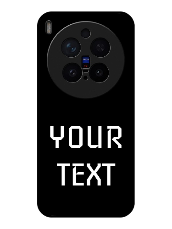 Custom Vivo X300 Pro 5G Custom Glass Phone Case - Your Name Design