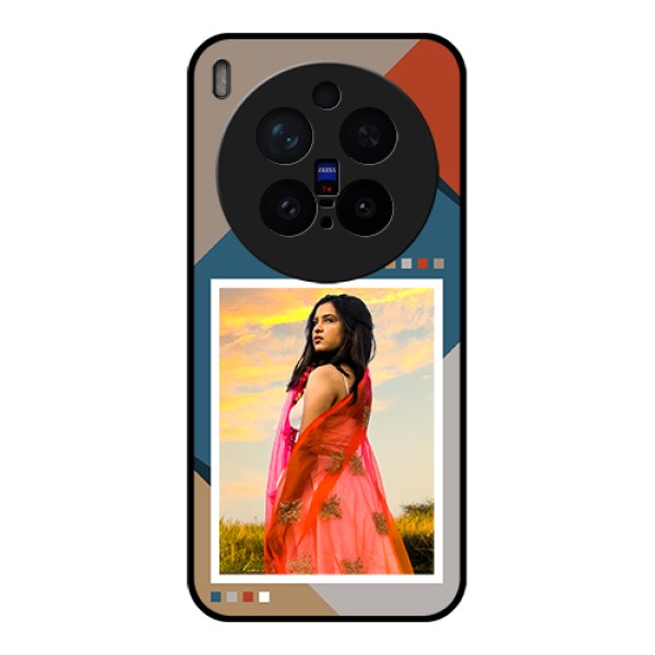 Vivo X300 Pro 5G Custom Glass Phone Case - Retro Color Pallet Design