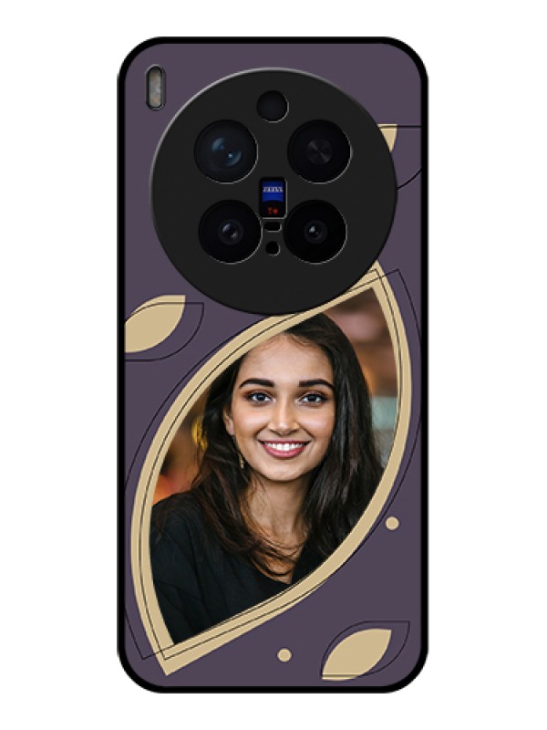 Custom Vivo X300 Pro 5G Custom Glass Phone Case - Falling Leaf Design