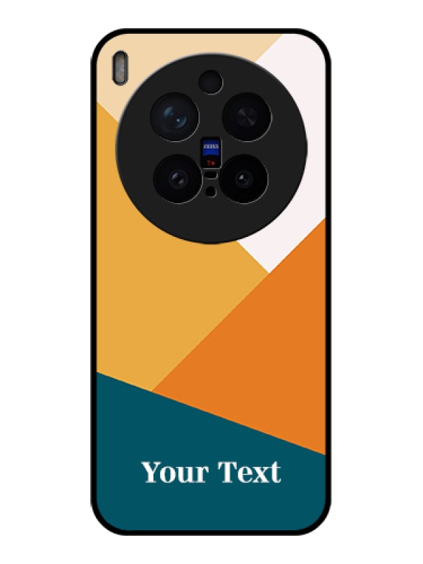 Custom Vivo X300 Pro 5G Custom Glass Phone Case - Stacked Multi - Colour Design