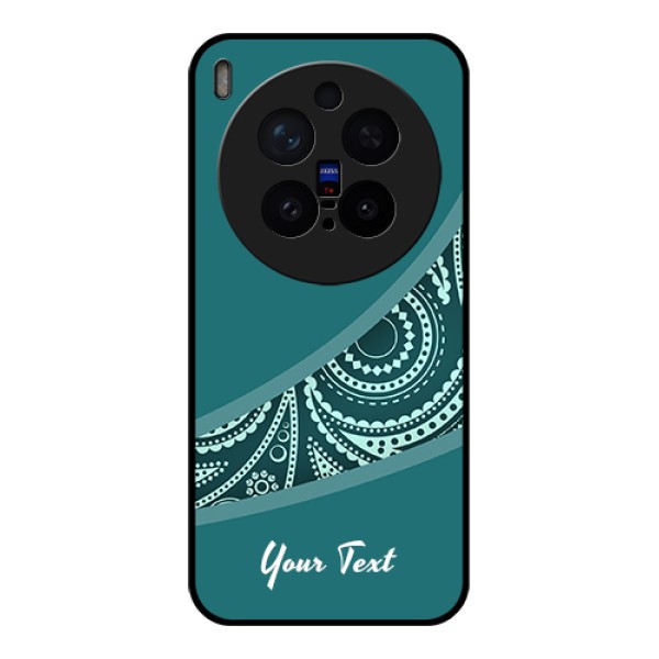 Vivo X300 Pro 5G Custom Glass Phone Case - Semi Visible Floral Design Vivo X300 Pro 5G Custom Glass Phone Case - Semi Visible Floral Design