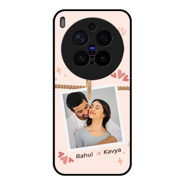 Vivo X300 Pro 5G Custom Glass Phone Case - Forever And Ever Love Design Vivo X300 Pro 5G Custom Glass Phone Case - Forever And Ever Love Design