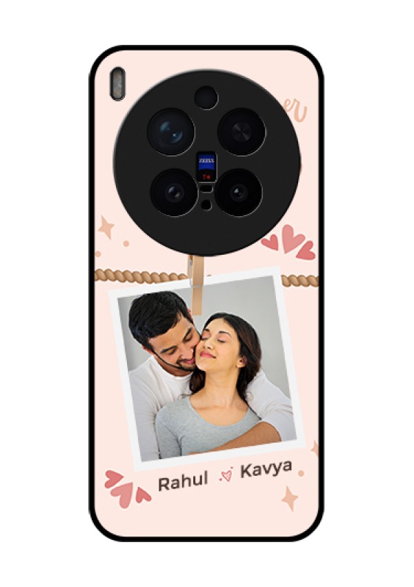 Vivo X300 Pro 5G Custom Glass Phone Case - Forever And Ever Love Design