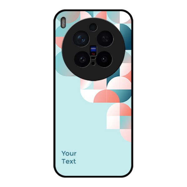 Vivo X300 Pro 5G Custom Glass Phone Case - Stylish Semi - Circle Pattern Design