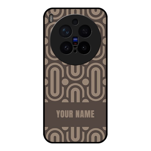 Vivo X300 Pro 5G Custom Glass Phone Case - Captivating Zero Pattern Design Vivo X300 Pro 5G Custom Glass Phone Case - Captivating Zero Pattern Design
