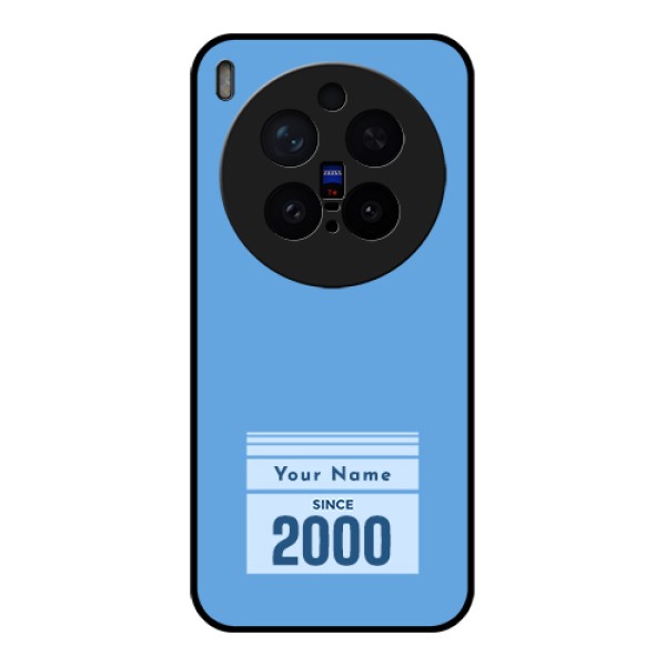 Vivo X300 Pro 5G Custom Glass Phone Case - Custom Year Of Birth Design