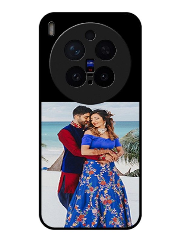 Custom Vivo X300 Pro 5G Custom Glass Phone Case - Upload Full Picture With Custom Color Design