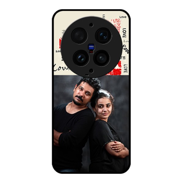 Vivo X300 Ultra 5G Custom Glass Phone Case - Trendy Love Design Case