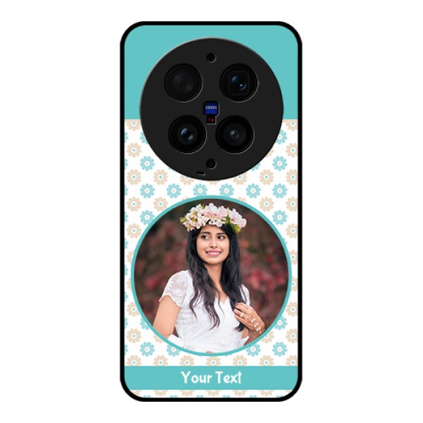 Vivo X300 Ultra 5G Custom Glass Phone Case - Beautiful Flowers Design