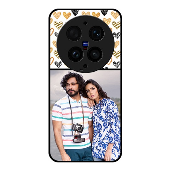 Vivo X300 Ultra 5G Custom Glass Phone Case - Love Symbol Design