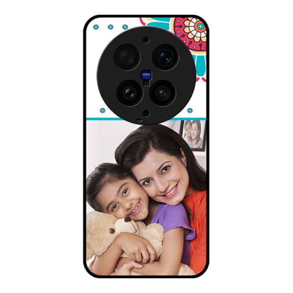 Vivo X300 Ultra 5G Custom Glass Phone Case - Flower Design