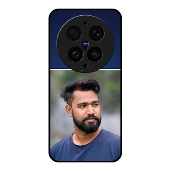 Vivo X300 Ultra 5G Custom Glass Phone Case - Simple Royal Blue Design