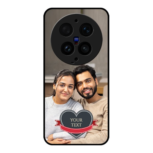 Vivo X300 Ultra 5G Custom Glass Phone Case - Just Married Couple Design