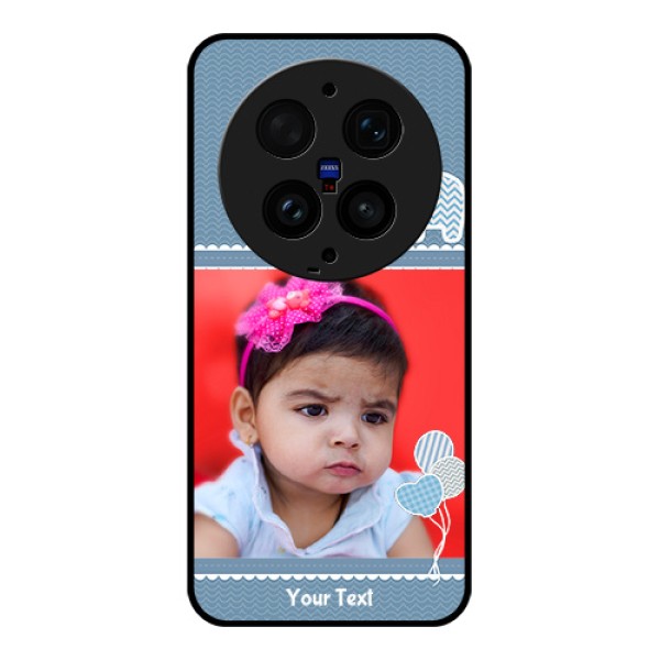 Vivo X300 Ultra 5G Custom Glass Phone Case - With Kids Pattern Design