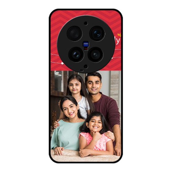 Vivo X300 Ultra 5G Custom Glass Phone Case - Happy Family Design