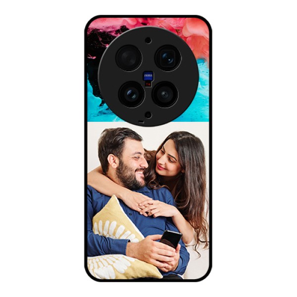 Vivo X300 Ultra 5G Custom Glass Phone Case - Quote With Acrylic Painting Design Vivo X300 Ultra 5G Custom Glass Phone Case - Quote With Acrylic Painting Design