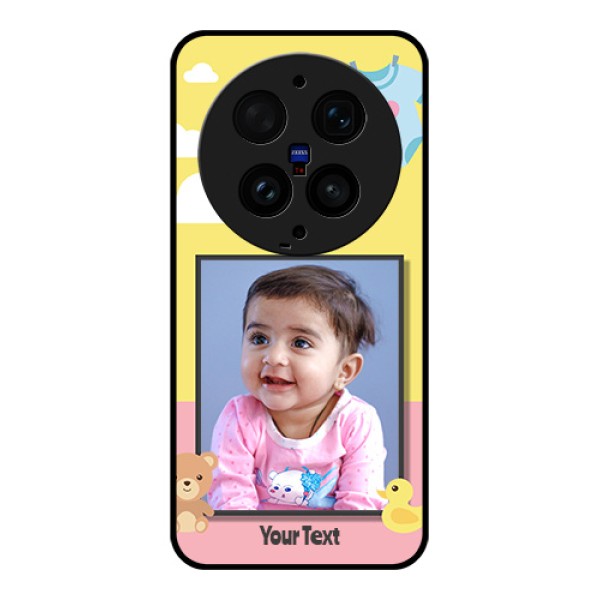 Vivo X300 Ultra 5G Custom Glass Phone Case - Kids 2 Color Design