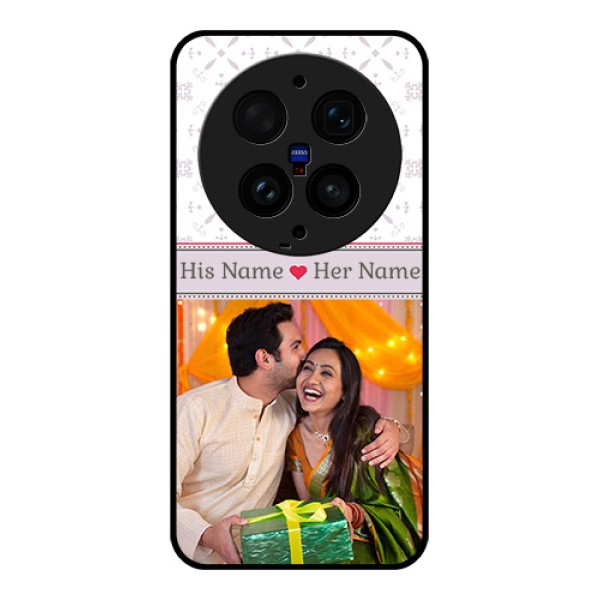 Vivo X300 Ultra 5G Custom Glass Phone Case - With Photo And Ethnic Design Vivo X300 Ultra 5G Custom Glass Phone Case - With Photo And Ethnic Design