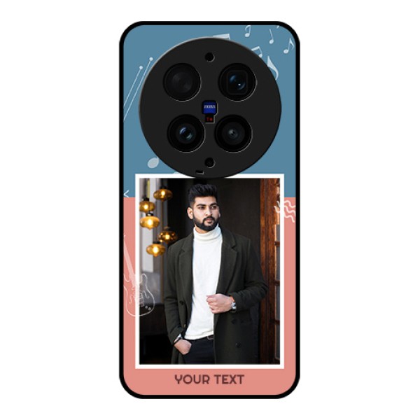 Vivo X300 Ultra 5G Custom Glass Phone Case - With Color Musical Note Design Vivo X300 Ultra 5G Custom Glass Phone Case - With Color Musical Note Design
