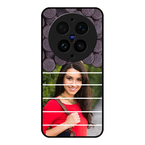 Vivo X300 Ultra 5G Custom Glass Phone Case - With Oreo Biscuit Design