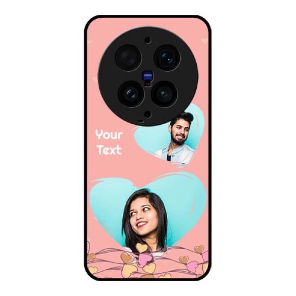 Vivo X300 Ultra 5G Custom Glass Phone Case - Love Doodle Design