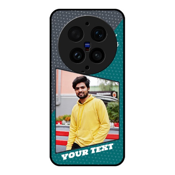 Vivo X300 Ultra 5G Custom Glass Phone Case - Background Pattern Design With Quote Vivo X300 Ultra 5G Custom Glass Phone Case - Background Pattern Design With Quote