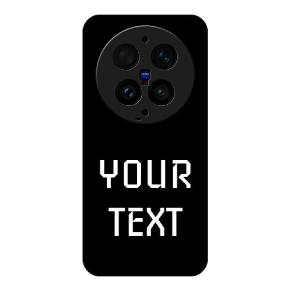 Vivo X300 Ultra 5G Custom Glass Phone Case - Your Name Design