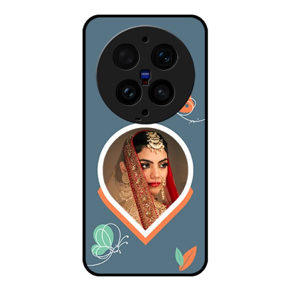 Vivo X300 Ultra 5G Custom Glass Phone Case - Droplet Butterflies Design