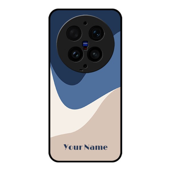 Vivo X300 Ultra 5G Custom Glass Phone Case - Abstract Drip Art Design