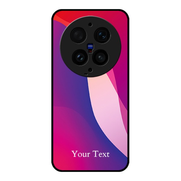 Vivo X300 Ultra 5G Custom Glass Phone Case - Digital Abstract Overlap Design Vivo X300 Ultra 5G Custom Glass Phone Case - Digital Abstract Overlap Design