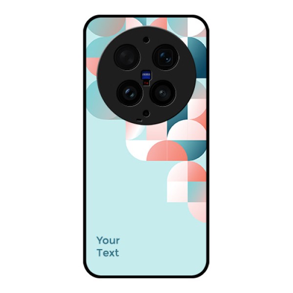 Vivo X300 Ultra 5G Custom Glass Phone Case - Stylish Semi - Circle Pattern Design