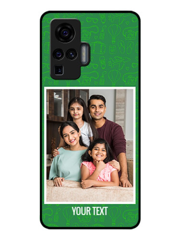 Custom Vivo X50 Pro 5G Personalized Glass Phone Case - Picture Upload Design